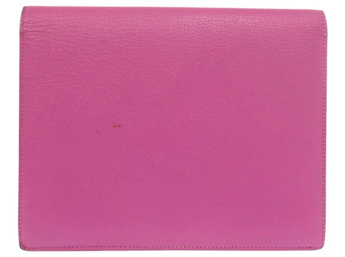 Hermès Bolso de mano Hermes Veroux Chevre Mysore Púrpura - vista 2
