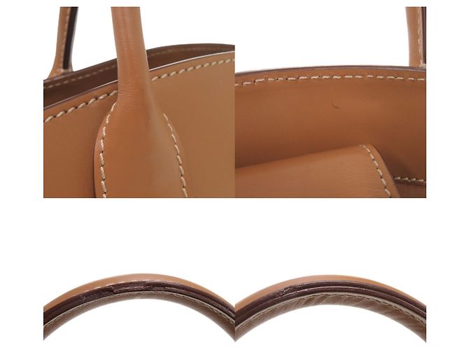 Bolsa de mão 2-Way em couro marrom com logo Tod's - vista 8