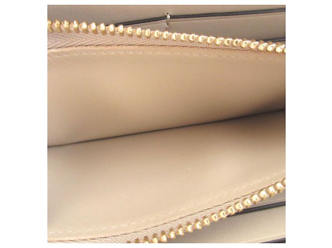 Loewe Anagram Leder Geldbörse Beige - Ansicht 5