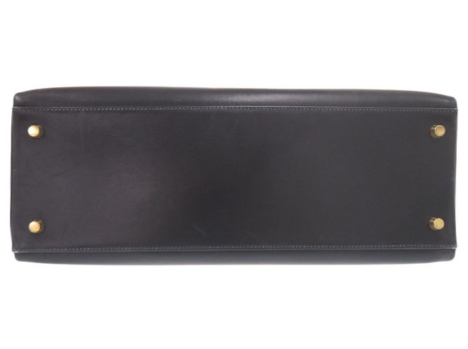 Hermès Borsa Hermes Kelly 35 Blu navy - vista 3