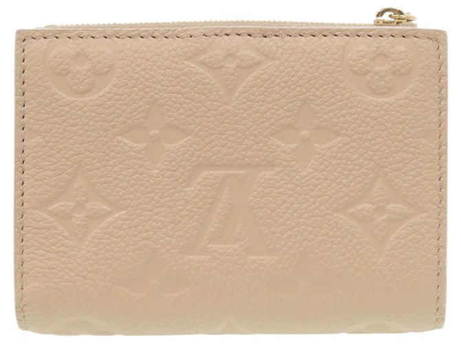 Louis Vuitton Portefeuille Lisa Monogram Empreinte Bi-Fold Wallet Beige - Ansicht 3