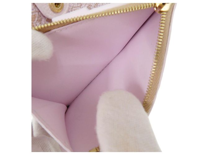 Louis Vuitton Portefeuille Lisa Monogram Empreinte Bi-Fold Wallet Beige - Ansicht 7