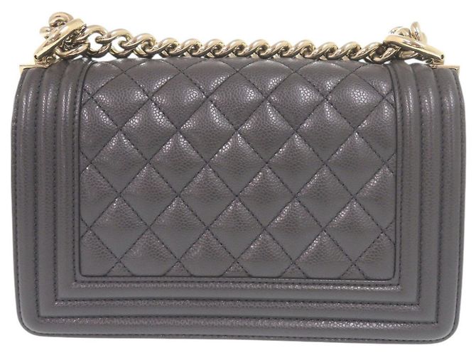 Borsa a tracolla Chanel Boy Coco Mark Marrone - vista 2