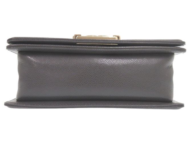 Borsa a tracolla Chanel Boy Coco Mark Marrone - vista 3