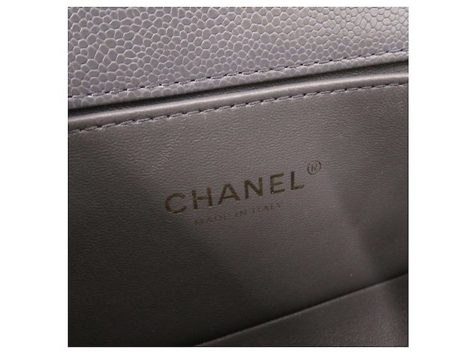 Borsa a tracolla Chanel Boy Coco Mark Marrone - vista 8