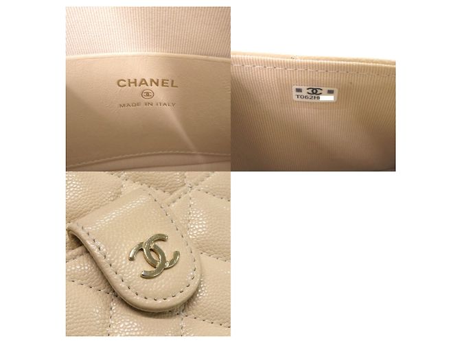 Borsa a tracolla con catena Chanel Coco Mark Matelassé Beige - vista 10