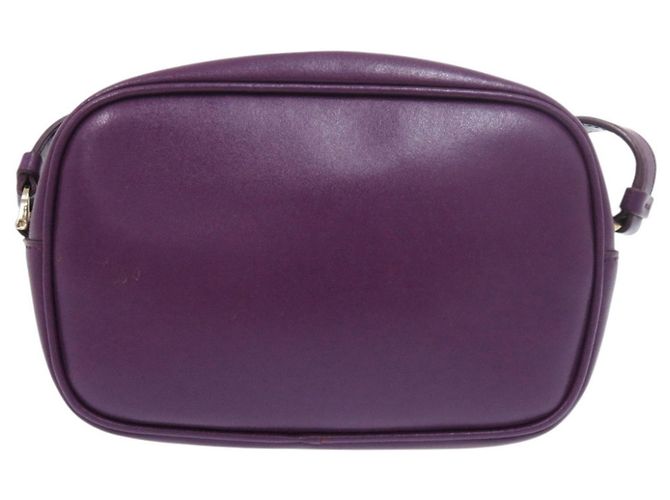 Borsa a tracolla in pelle viola Salvatore Ferragamo - vista 2