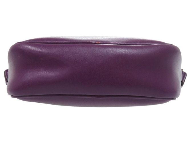 Borsa a tracolla in pelle viola Salvatore Ferragamo - vista 3