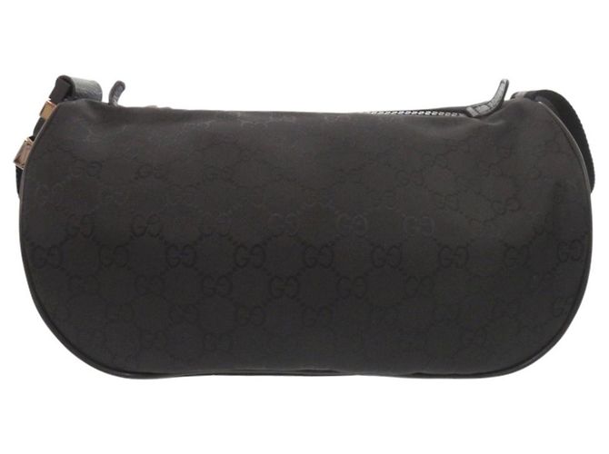 Marsupio Gucci in nylon con motivo GG Nero - vista 3