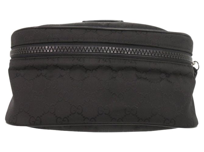 Marsupio Gucci in nylon con motivo GG Nero - vista 4