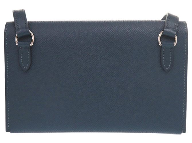 Hermès Borsa a tracolla Hermes Nap To Go Blu navy - vista 3