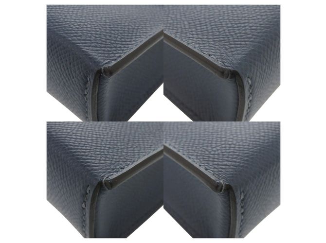 Hermès Borsa a tracolla Hermes Nap To Go Blu navy - vista 5