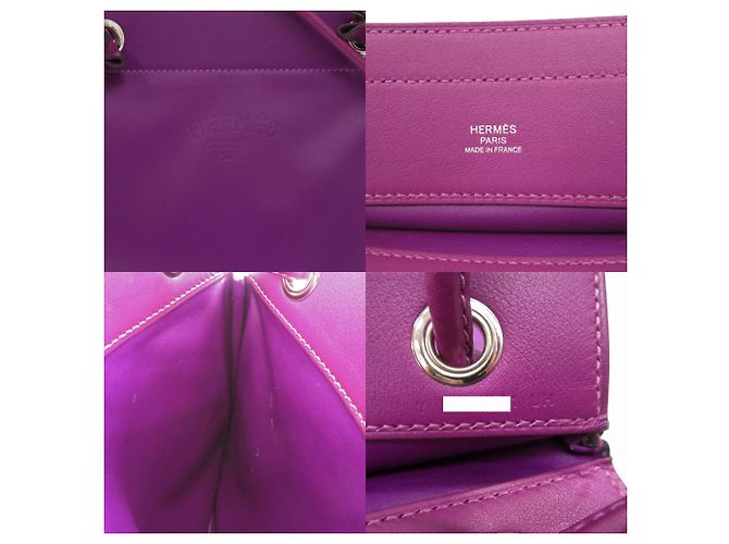 Hermès Borsa a Tracolla Hermes Aline Mini Porpora - vista 6