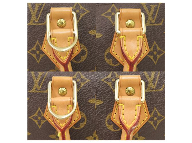 Borsa a mano Louis Vuitton Alma Monogram M51130 Marrone Monogramma - vista 8