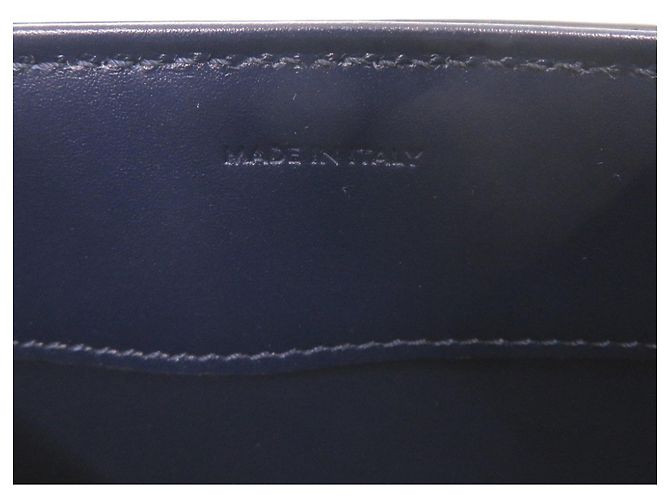Céline Borsa a tracolla Celine 16 Seize Medium in pelle blu navy - vista 8