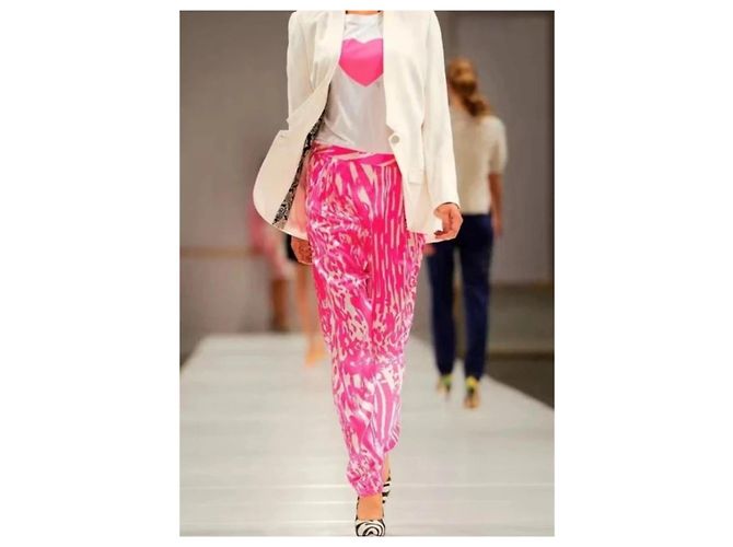 Seidenhose By Malene Birger Pink Beige - Ansicht 8