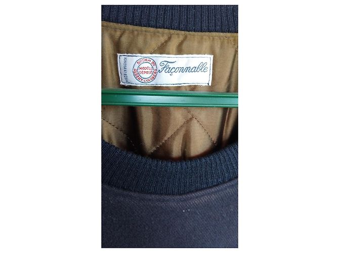 Felpa blu navy Façonnable Blu scuro - vista 2