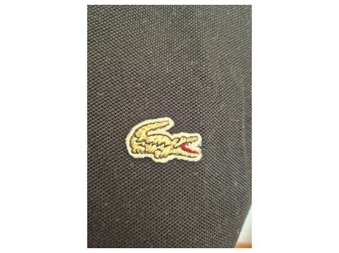 lacoste polo mujer gold negro talla 44 equivalente a 40 devanlay edición limitada cocodrilo dorado - vista 2