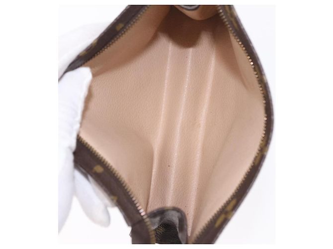 Bolsa de aseo Louis Vuitton Monogram Canvas 19 Castaño - vista 5