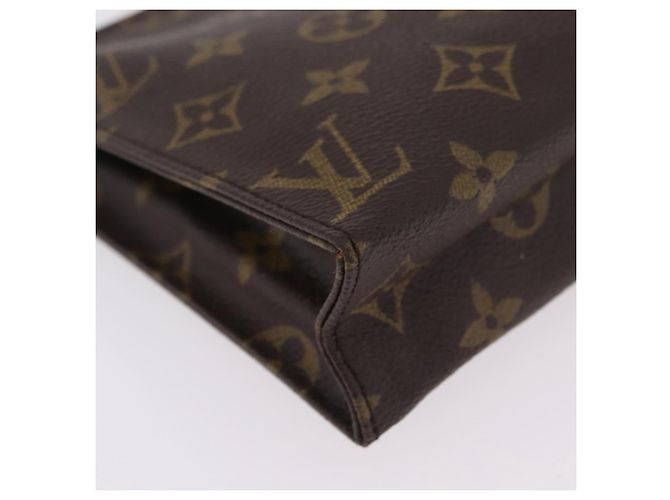Bolsa de aseo Louis Vuitton Monogram Canvas 19 Castaño - vista 7