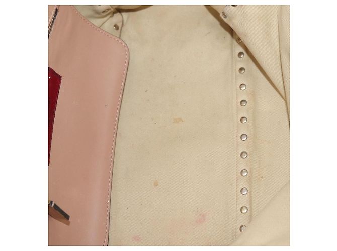 Valentino Garavani Rockstud Soft Leather Medium Beige - vista 5