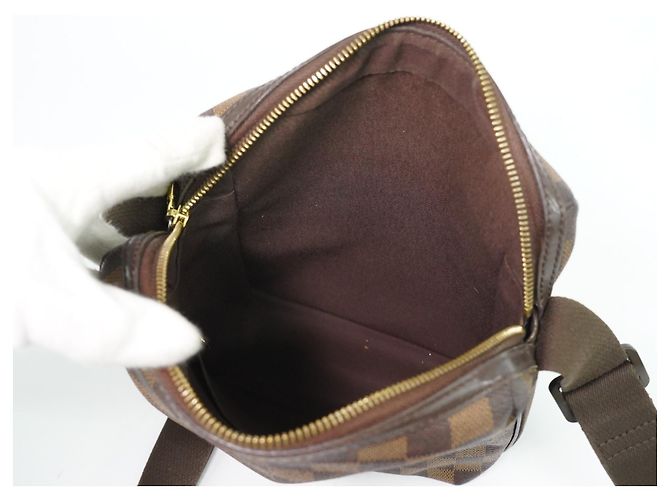 Louis Vuitton Trotteur Beaubourg Damier Marrom - vista 3