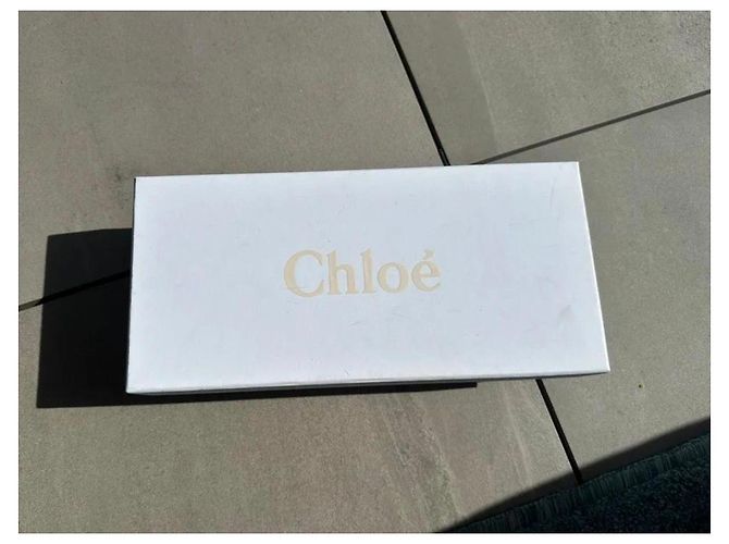 Chloé Bailarinas Chloe de cuero beige - vista 4