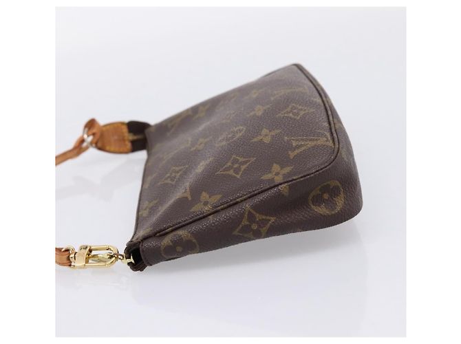 Louis Vuitton Pochette Accessoires NM Monogram Canvas Marrone - vista 3
