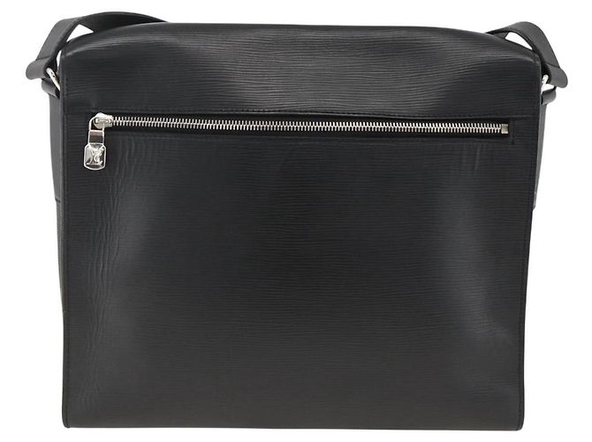 Louis Vuitton Harrington Messenger Epi Leather MM Nero - vista 2
