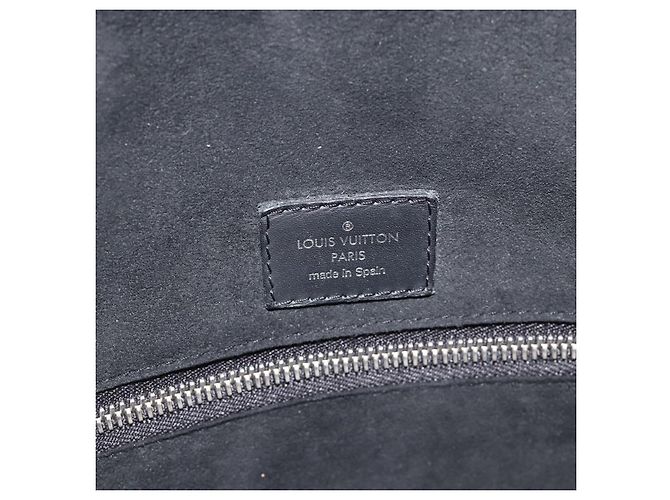 Louis Vuitton Harrington Messenger Epi Leather MM Nero - vista 6