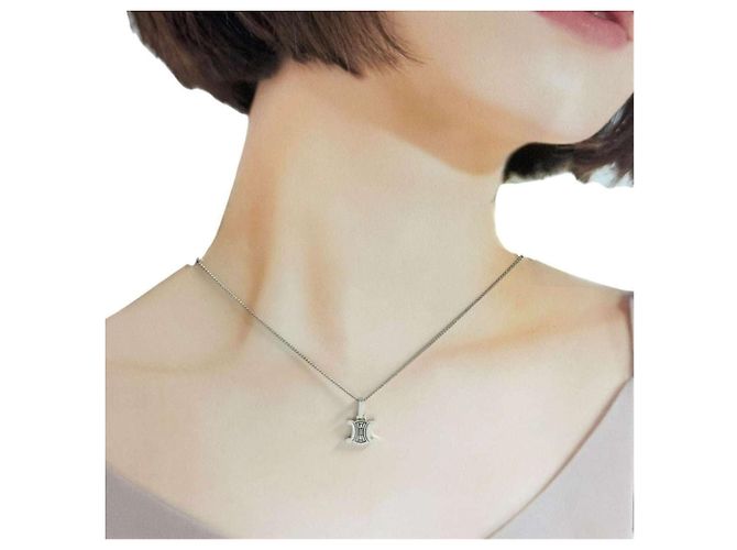 Diamond Céline Collana con pendente Celine Macadam - vista 9