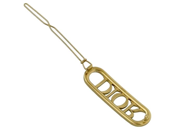 Fermi capelli dorati Christian Dior D'oro - vista 3