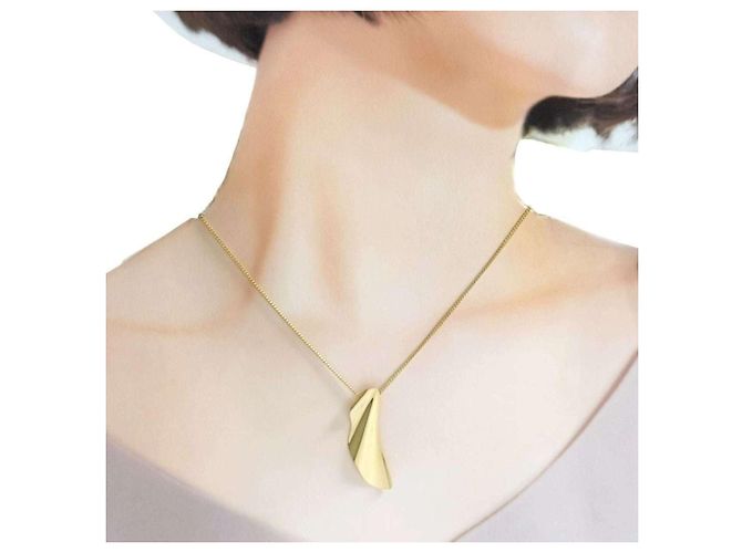 Autre Marque Tiffany & Co. High Tide Pendant Necklace in 18K Gold - view 9