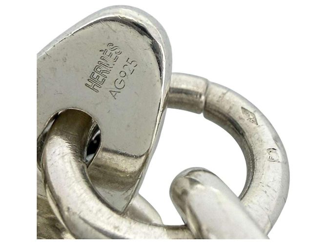 Hermès Portachiavi Hermes Rendesaba in Argento 925 - vista 7