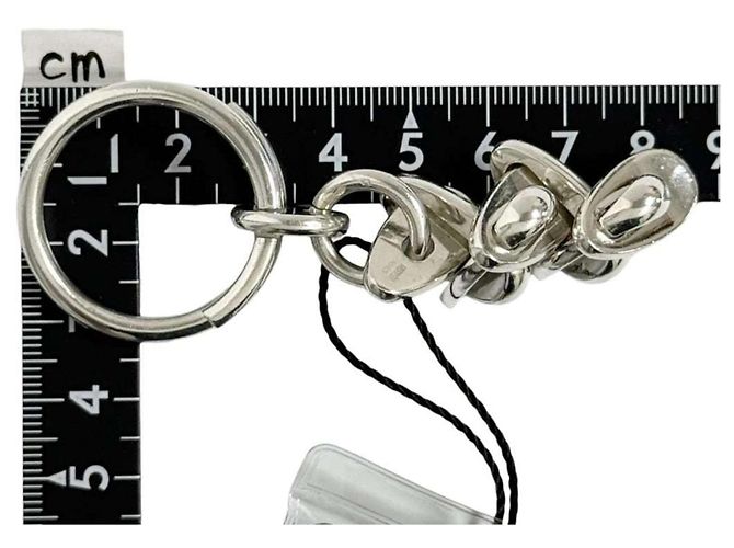 Hermès Portachiavi Hermes Rendesaba in Argento 925 - vista 9