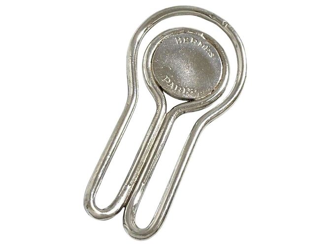 Hermès Fermasoldi/segnalibro in argento per uomo e donna Hermes - vista 2