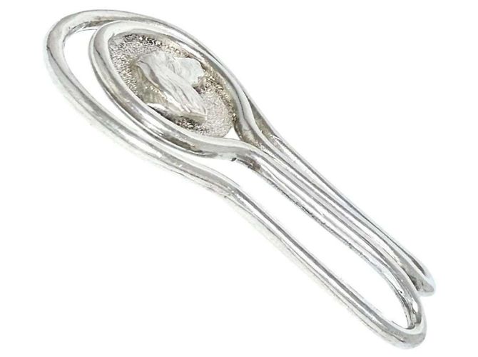 Hermès Fermasoldi/segnalibro in argento per uomo e donna Hermes - vista 4