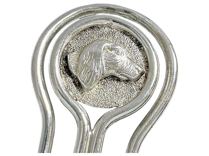 Hermès Fermasoldi/segnalibro in argento per uomo e donna Hermes - vista 6
