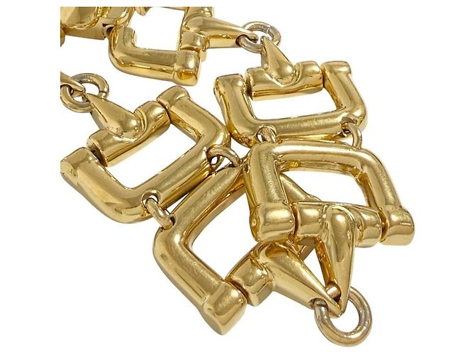Bracciale Gucci Horsebit Link D'oro - vista 4
