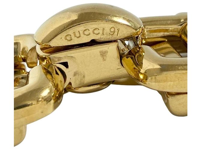 Bracciale Gucci Horsebit Link D'oro - vista 7