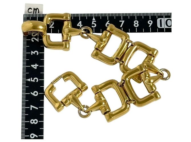 Bracciale Gucci Horsebit Link D'oro - vista 8