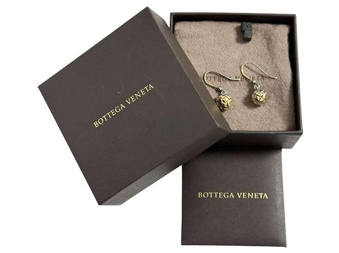 Orecchini a sfera Intrecciato donna Bottega Veneta - vista 9