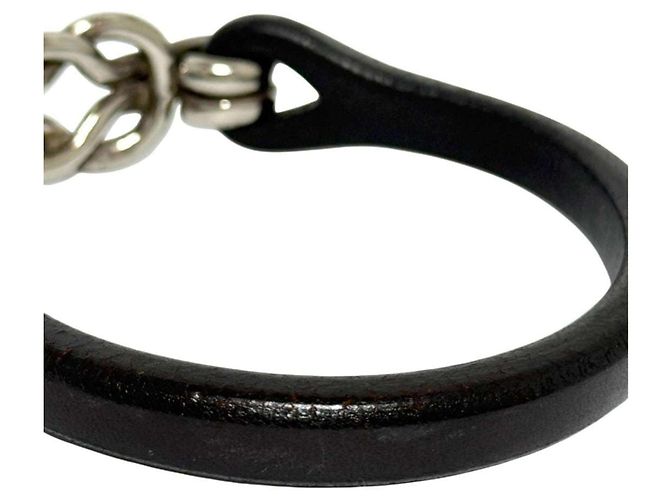 Bracciale Nodo da Uomo Gucci Marrone Marrone scuro - vista 4