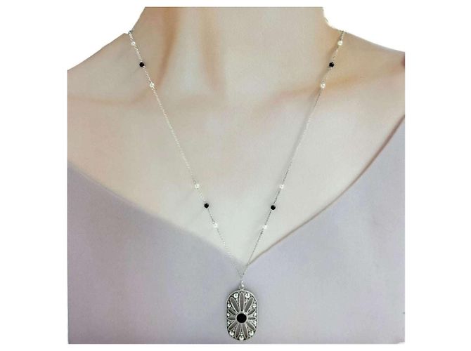 Autre Marque Collana con pendente Ziegfeld da donna Tiffany & Co. - vista 9