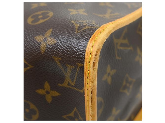 Louis Vuitton Popincourt Monogram Canvas Haut Marrom - vista 7