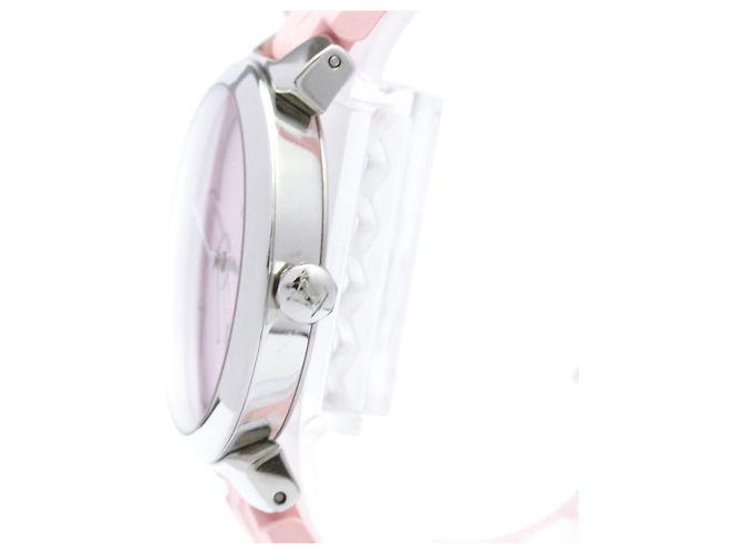 Louis Vuitton Tambour Quartz Stainless Steel and Monogram Rubber 34 - Ansicht 3