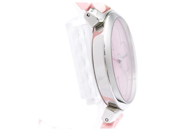 Louis Vuitton Tambour Quartz Stainless Steel and Monogram Rubber 34 - Ansicht 5