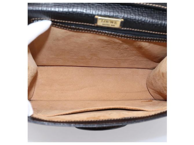 Loewe Barcelona Leather Medium Nero - vista 5