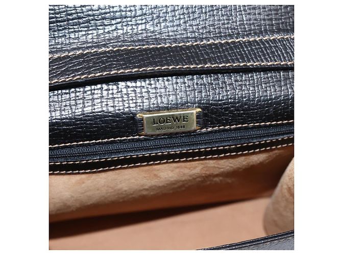 Loewe Barcelona Leather Medium Nero - vista 6