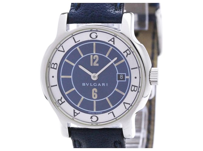 Bulgari Bvlgari Solotempo Quartz Stainless Steel and Leather 29 - Ansicht 4